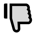 Dislike SVG Icon